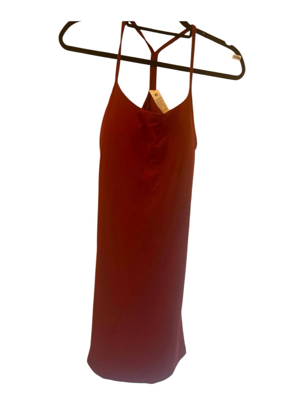 lululemon Flow Y Dress B/C Cranberry Charm